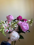 Peony + Snapdragon Bouquet!